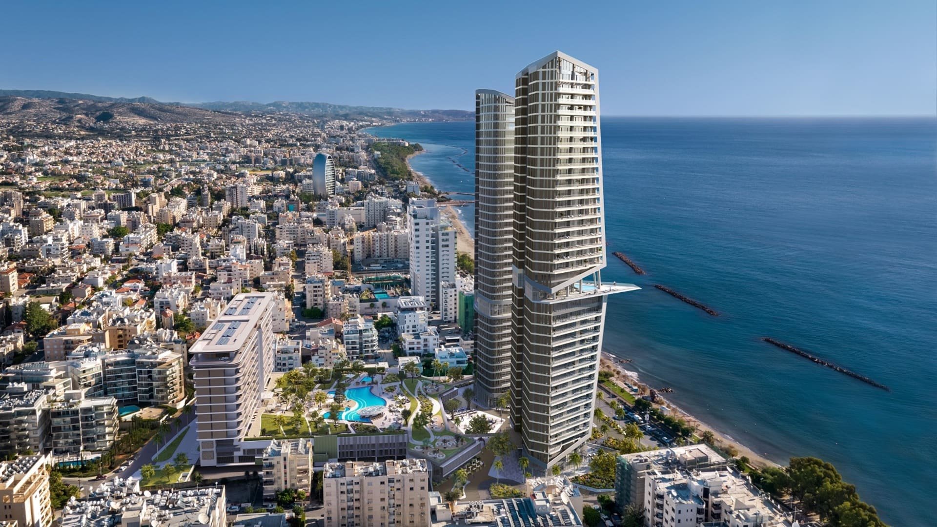 Trilogy Limassol Seafront in Neapolis, Limassol, Cyprus No. 5354