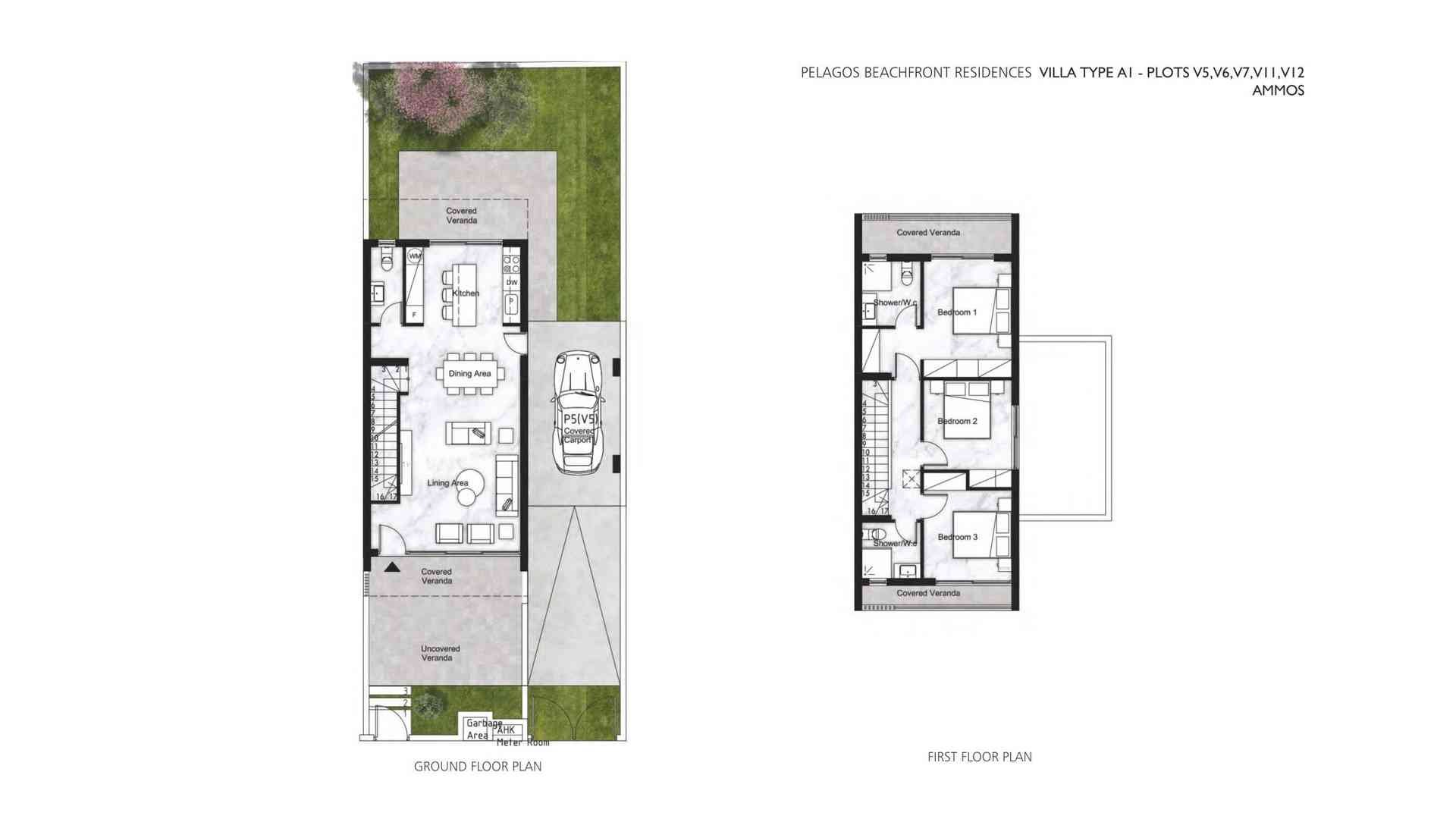 3 bedrooms Villa in PELAGOS BEACHFRONT RESIDENCES Paphos, Cyprus No. 5360