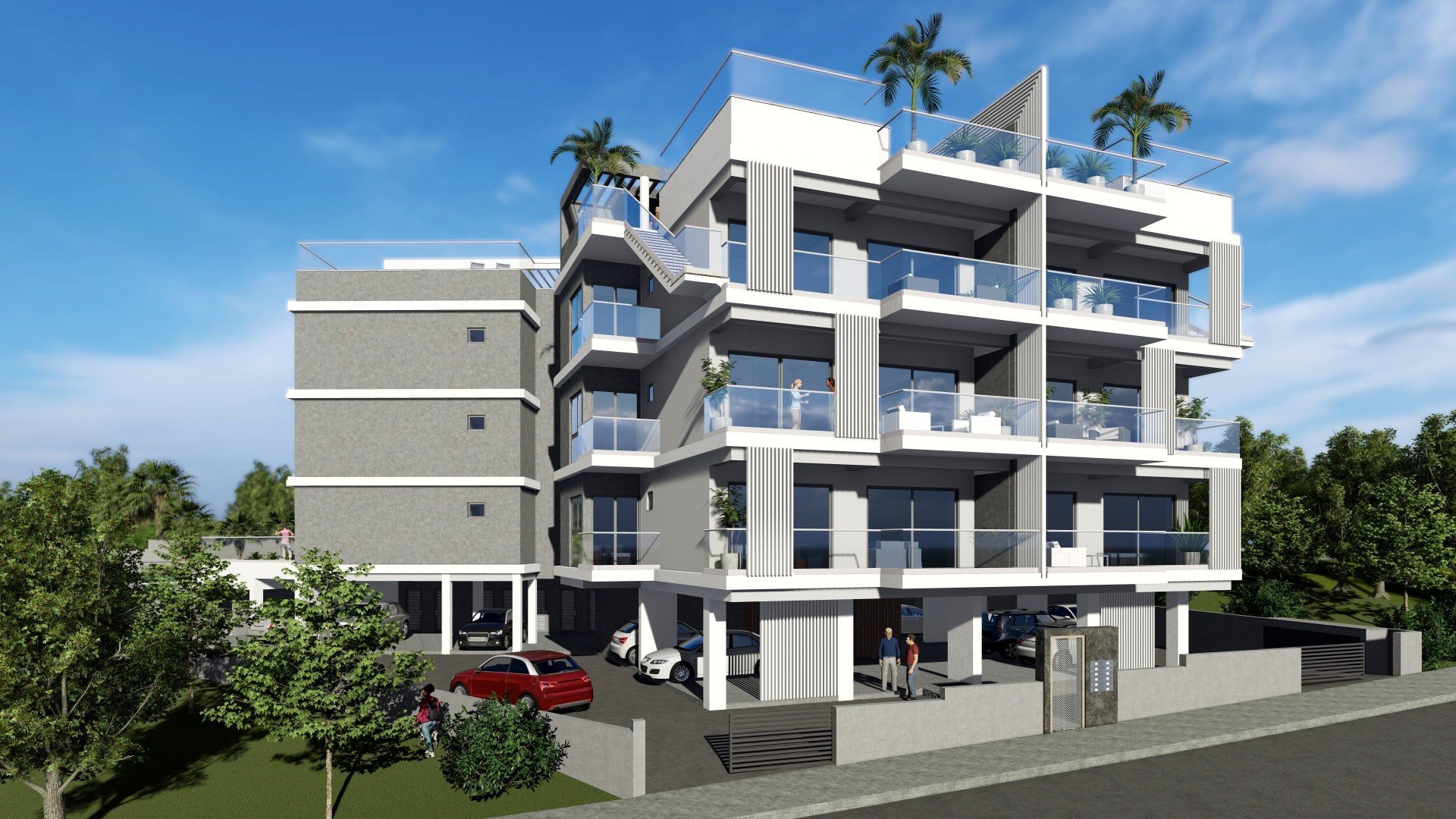 1 dormitorio Apartamento en Agios Athanasios, Limassol, Chipre No. 48142
