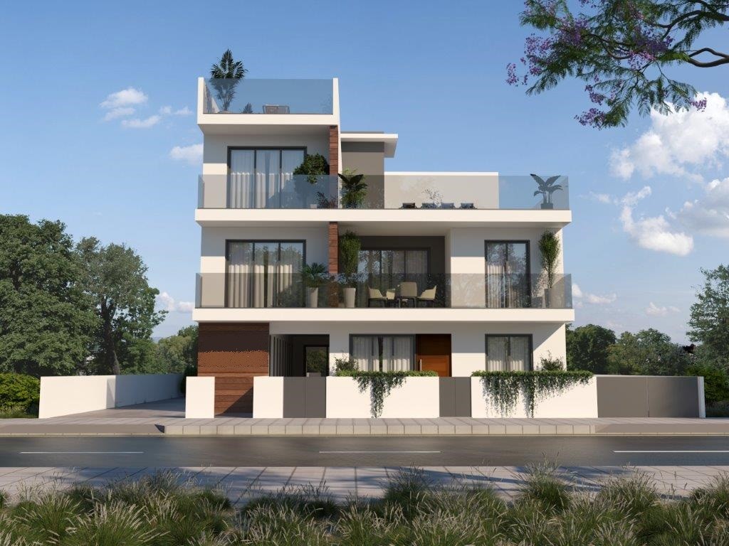 Квартира с 2 спальнями в Кити, Ларнака, Кипр № 46918