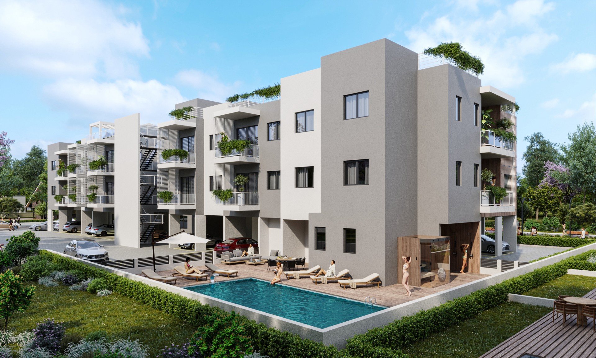 2 bedrooms Apartment in Asomatos, Limassol, Cyprus No. 46922