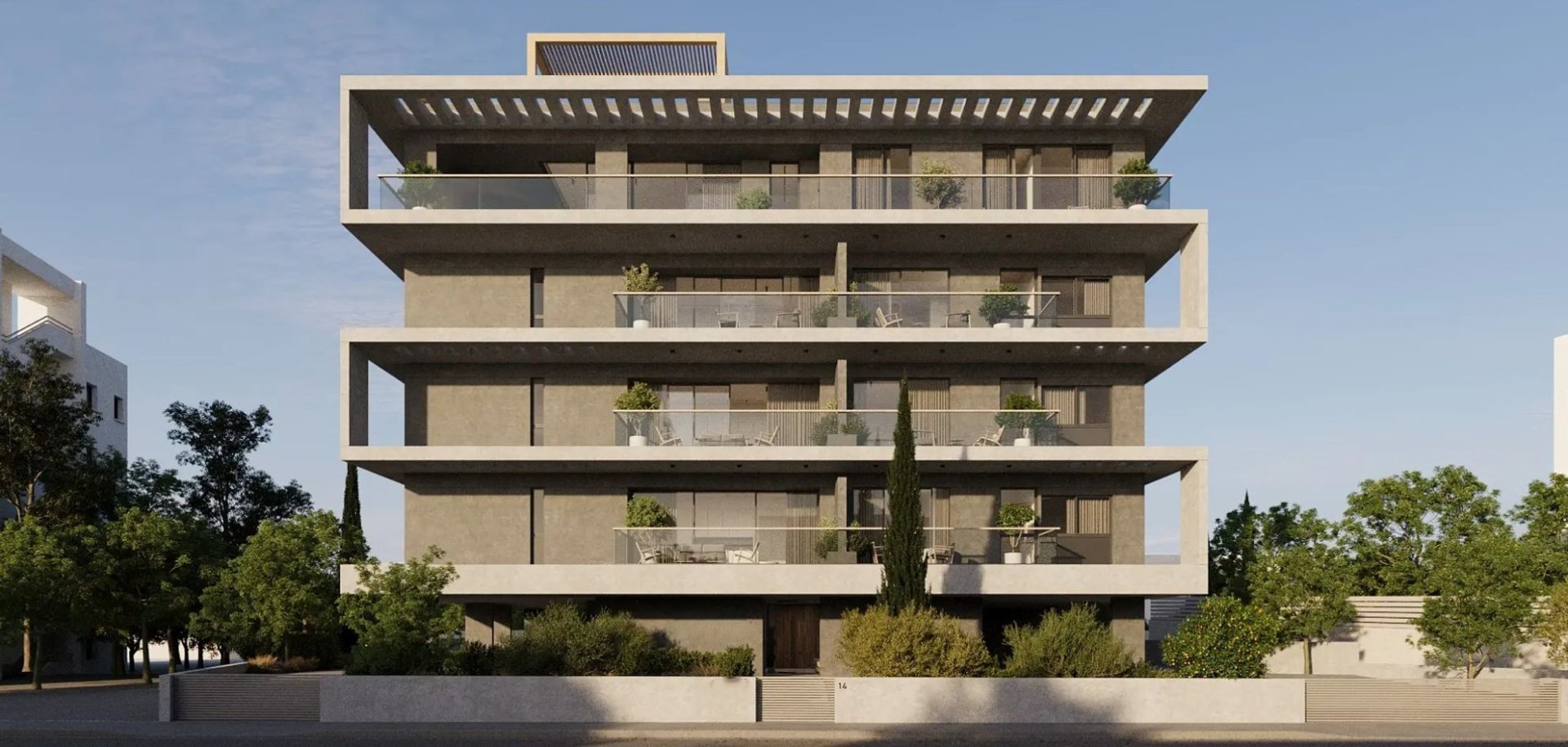 1 chambre Appartement à Limassol, Chypre No. 42845