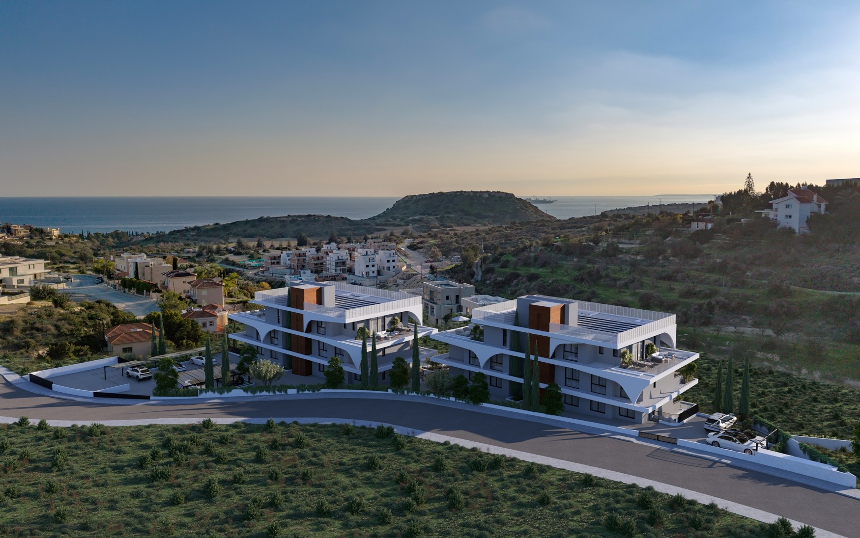 3 dormitorios Apartamento en Agios Tychonas, Limassol, Chipre No. 48577