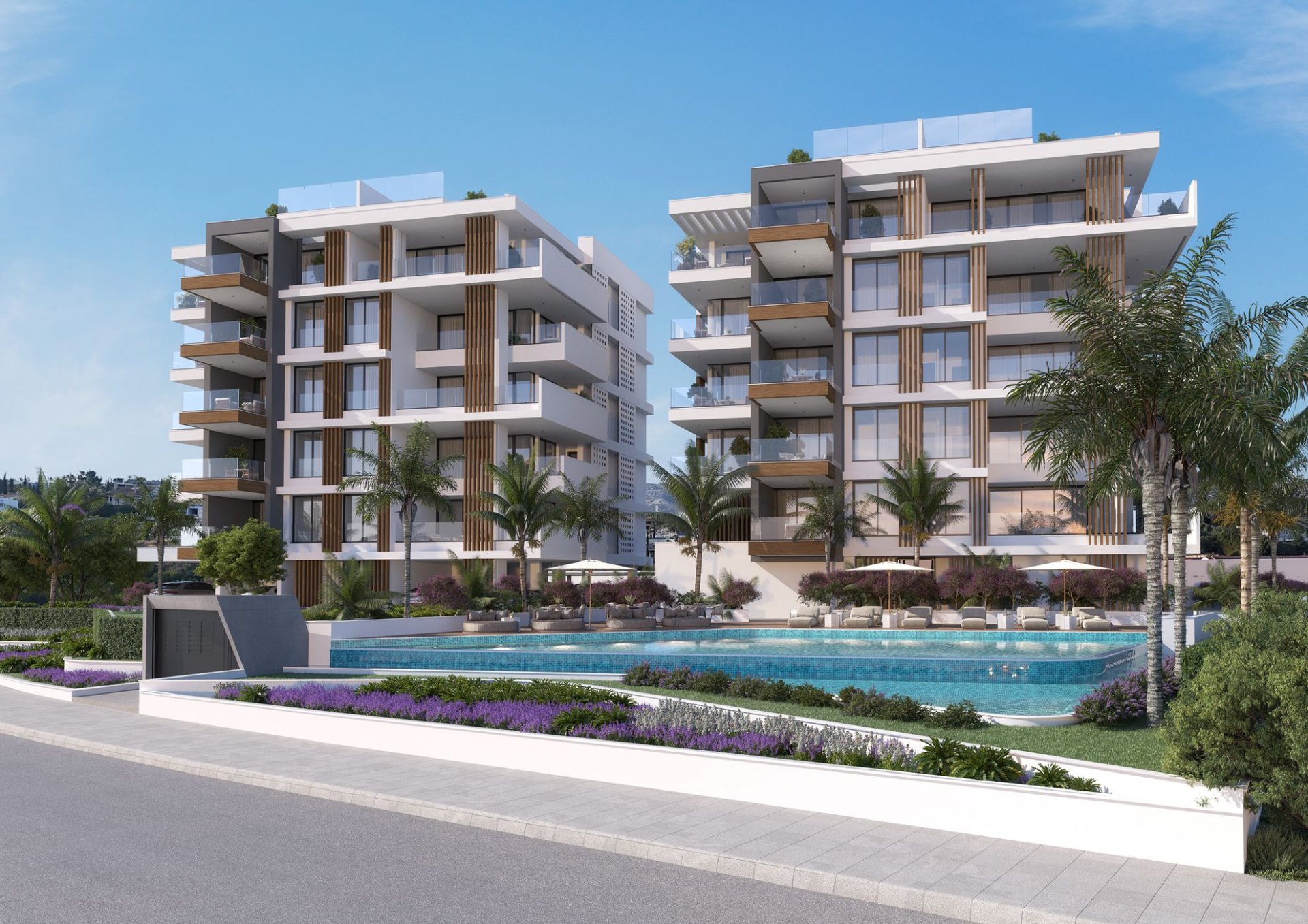 3 dormitorios Apartamento en Limassol, Chipre No. 43446