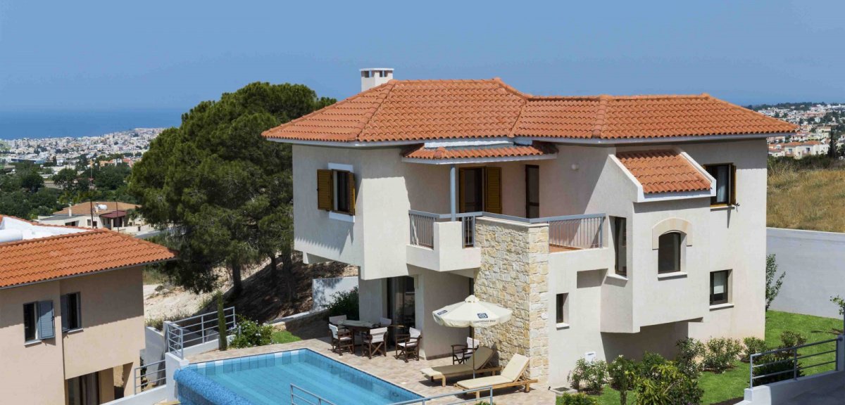 3 rooms Villa in Paphos, Cyprus No. 38023