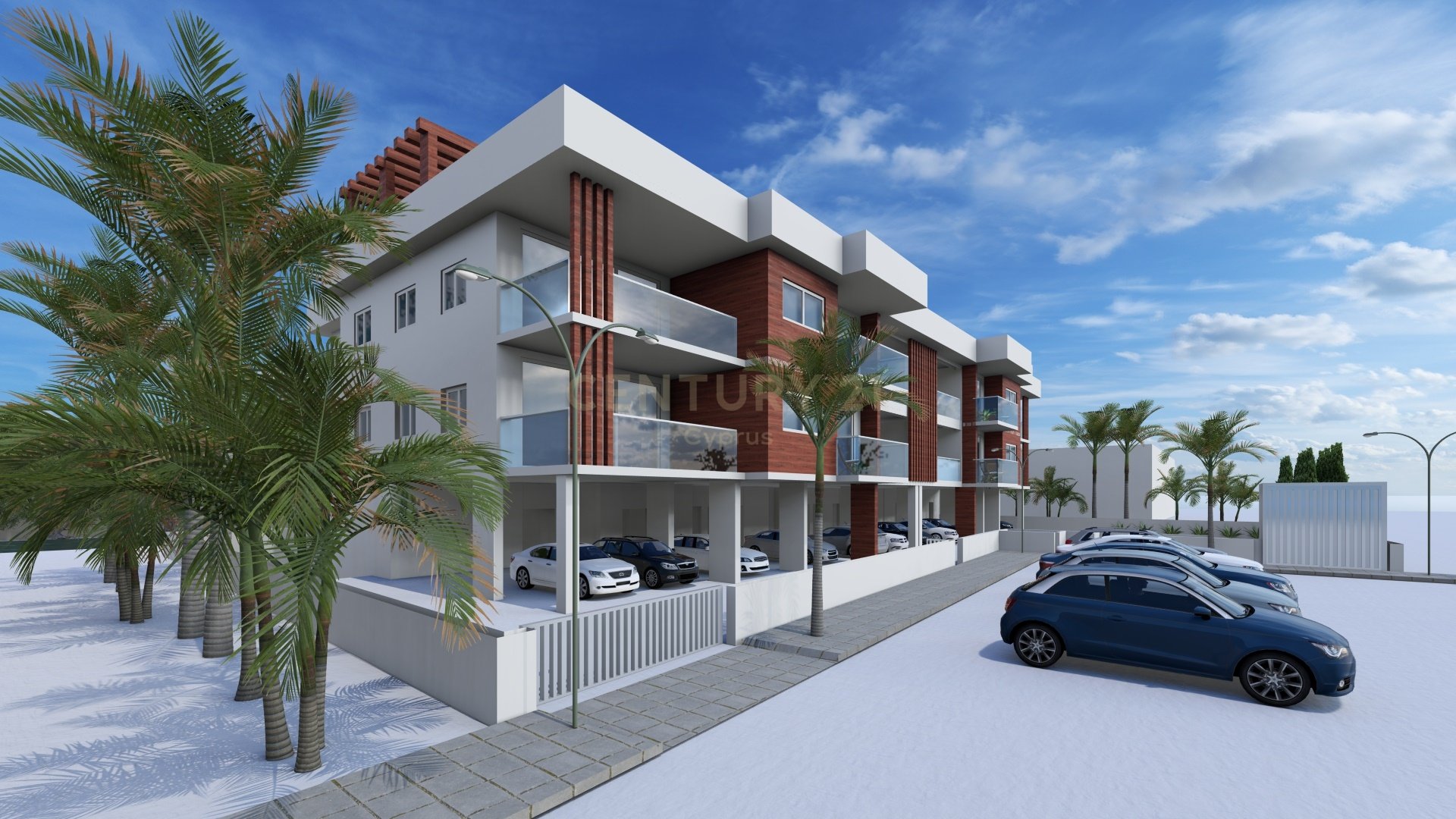 2 dormitorios Apartamento en Larnaca, Larnaka, Chipre No. 54371