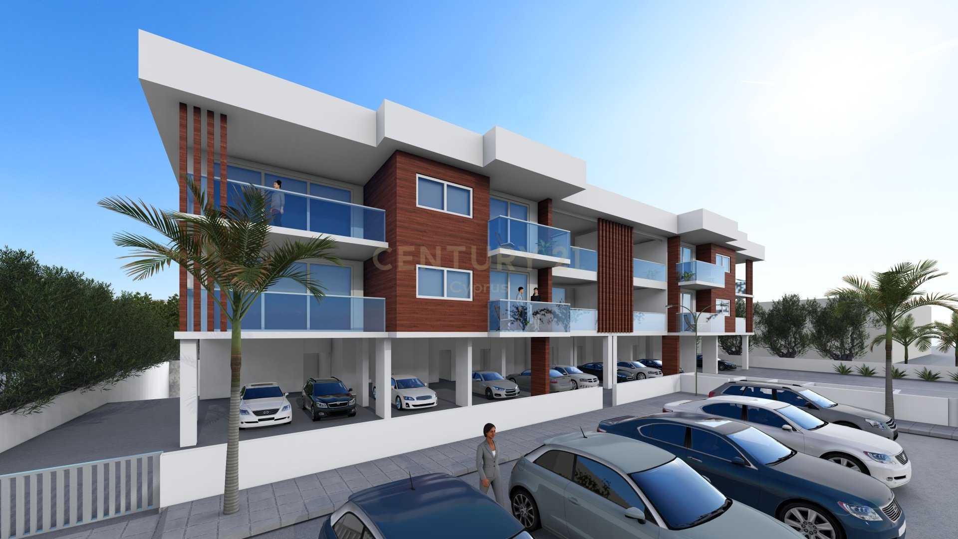 2 dormitorios Apartamento en Larnaca, Larnaka, Chipre No. 54371