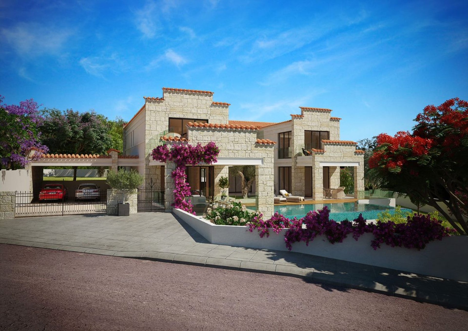 3 bedrooms Villa in Kouklia, Paphos, Cyprus No. 45248