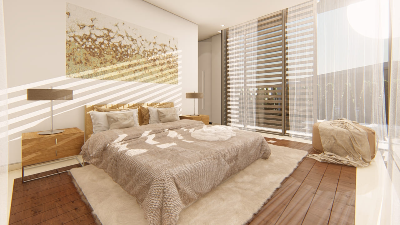 Квартира с 3 спальнями в Soho Resort, Пафос, Кипр № 22326
