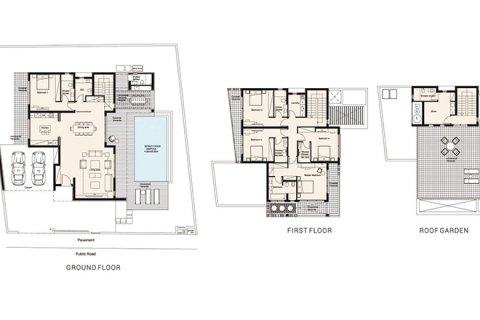 Villa floor plan «5BR-2», 5 bedrooms in Azalea Villas