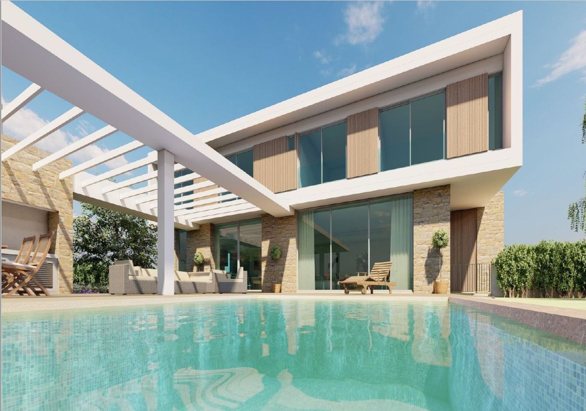 4 bedrooms Villa in Oroklini, Larnaka, Cyprus No. 45093