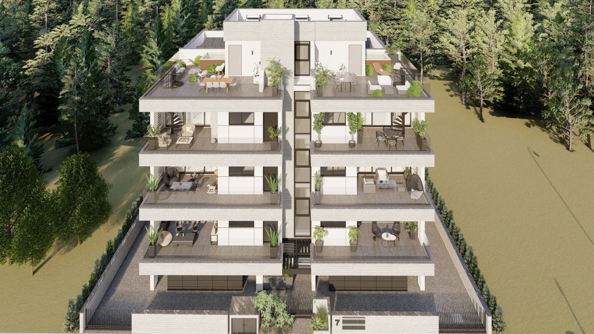 2 bedrooms Penthouse in Mesa Geitonia, Limassol, Cyprus No. 44236