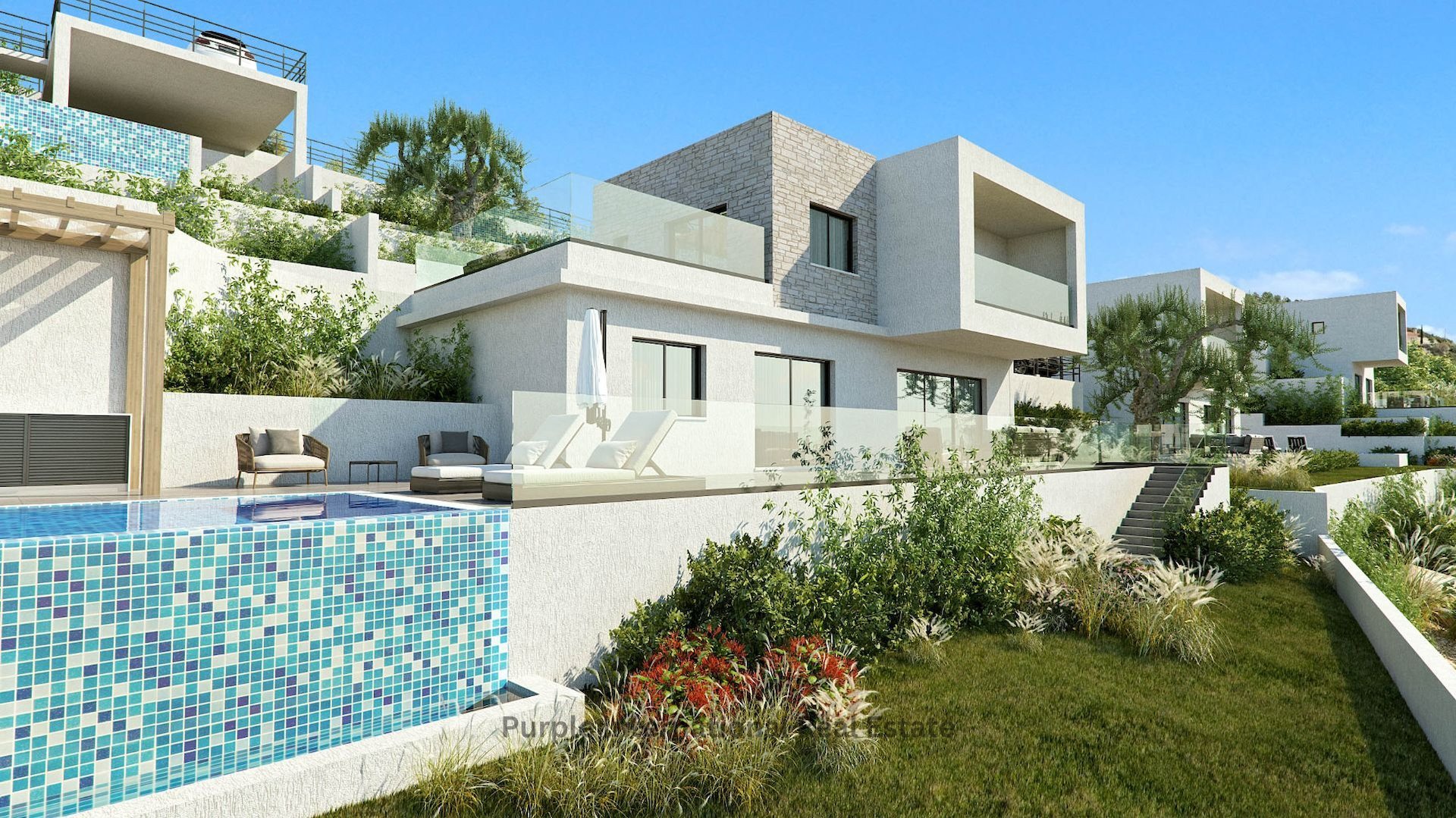 3 dormitorios Villa en Tsada, Paphos, Chipre No. 37419