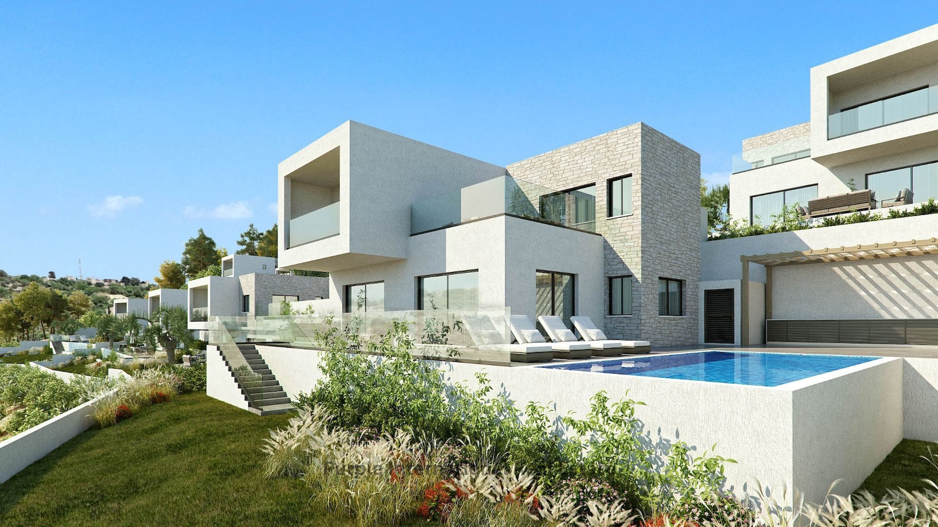 3 dormitorios Villa en Tsada, Paphos, Chipre No. 37419