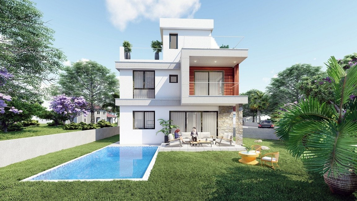 4 bedrooms Villa in Agios Tychonas, Limassol, Cyprus No. 6613