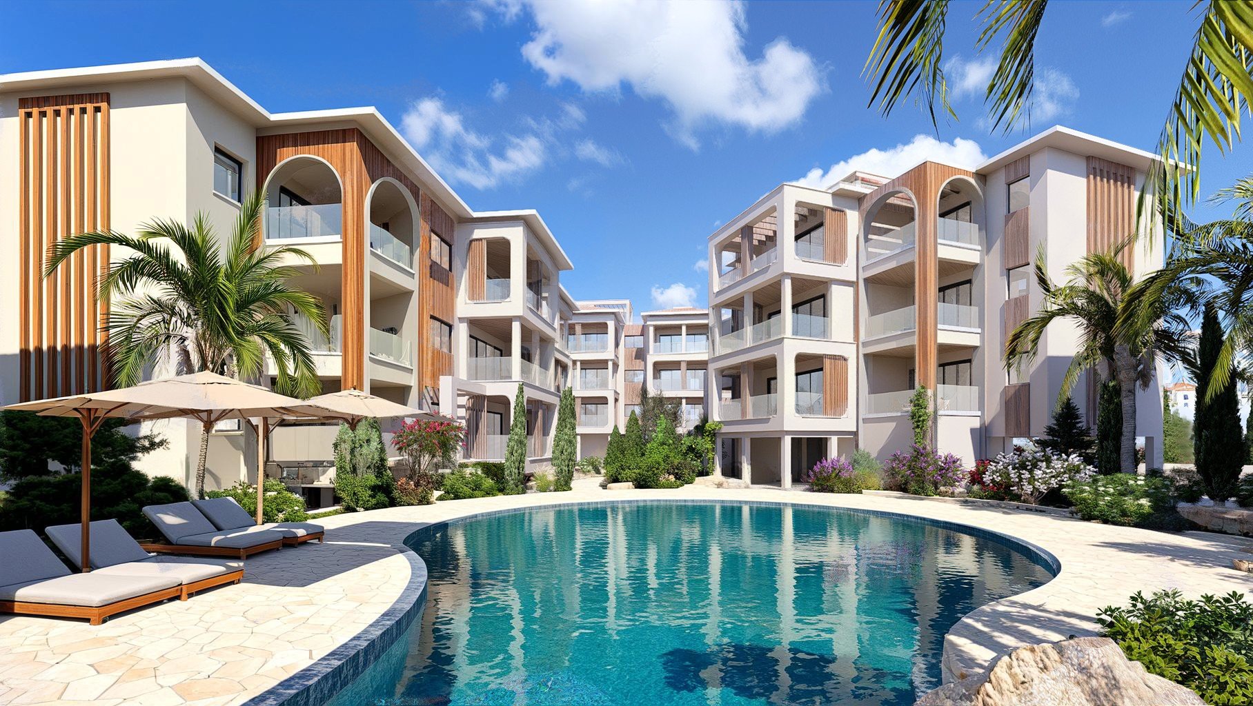 2 bedrooms Apartment in Chloraka, Paphos, Cyprus No. 46621