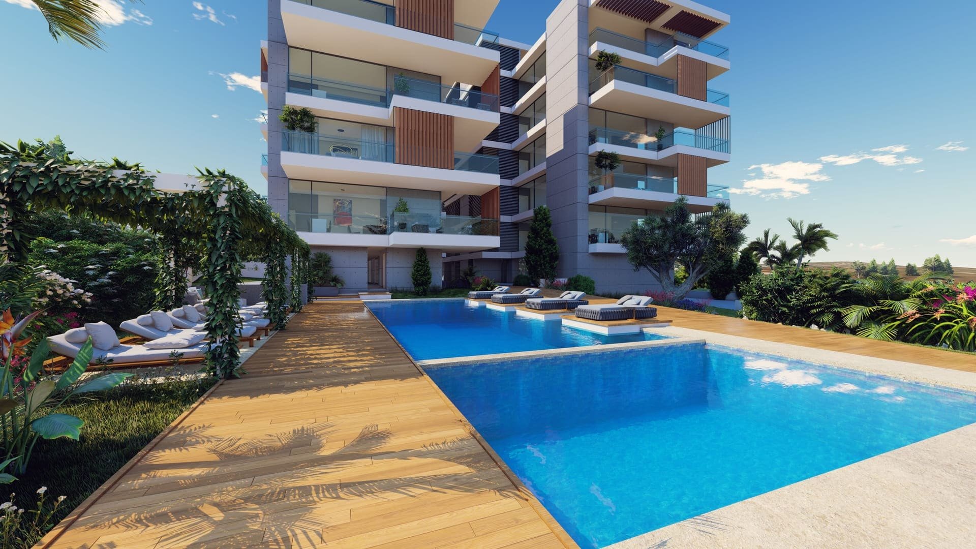 3 dormitorios Apartamento en Galaxy Residences Paphos, Chipre No. 5260