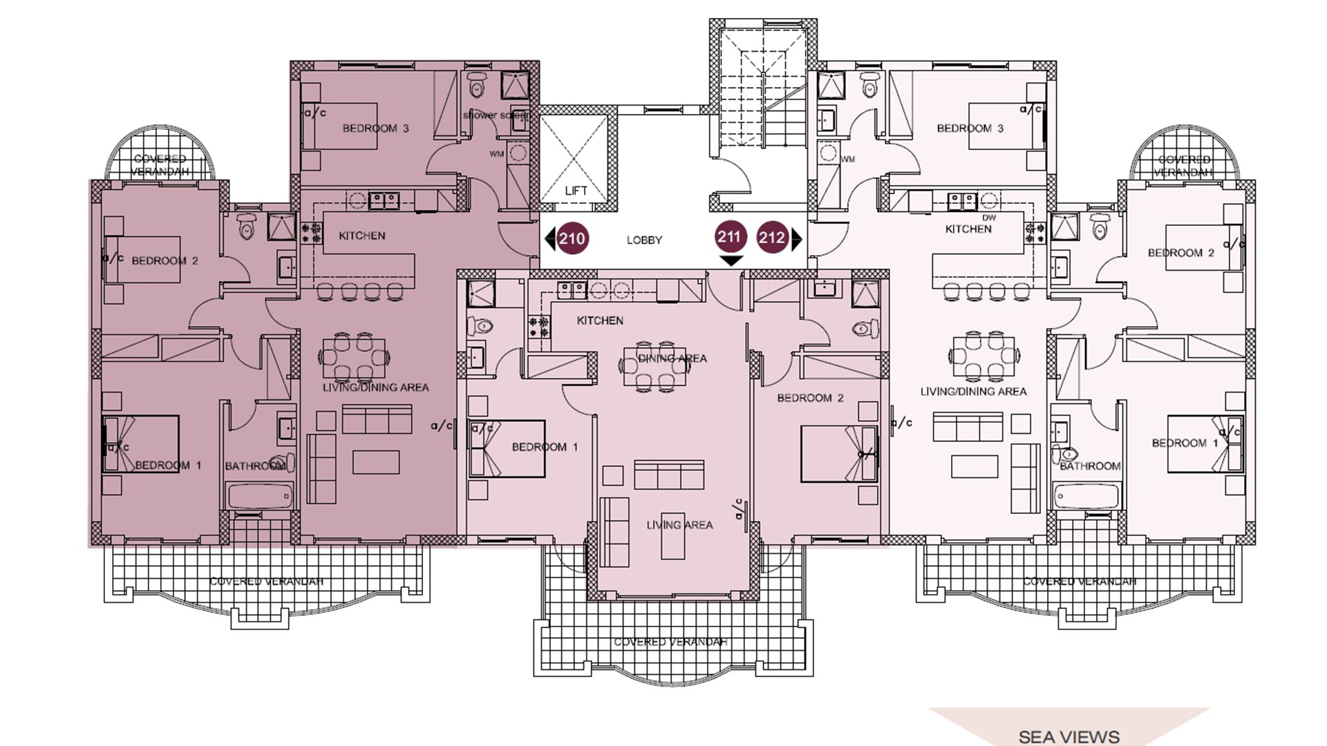 3 bedrooms Apartment in Pearl Park Residences Paphos, Cyprus No. 5333