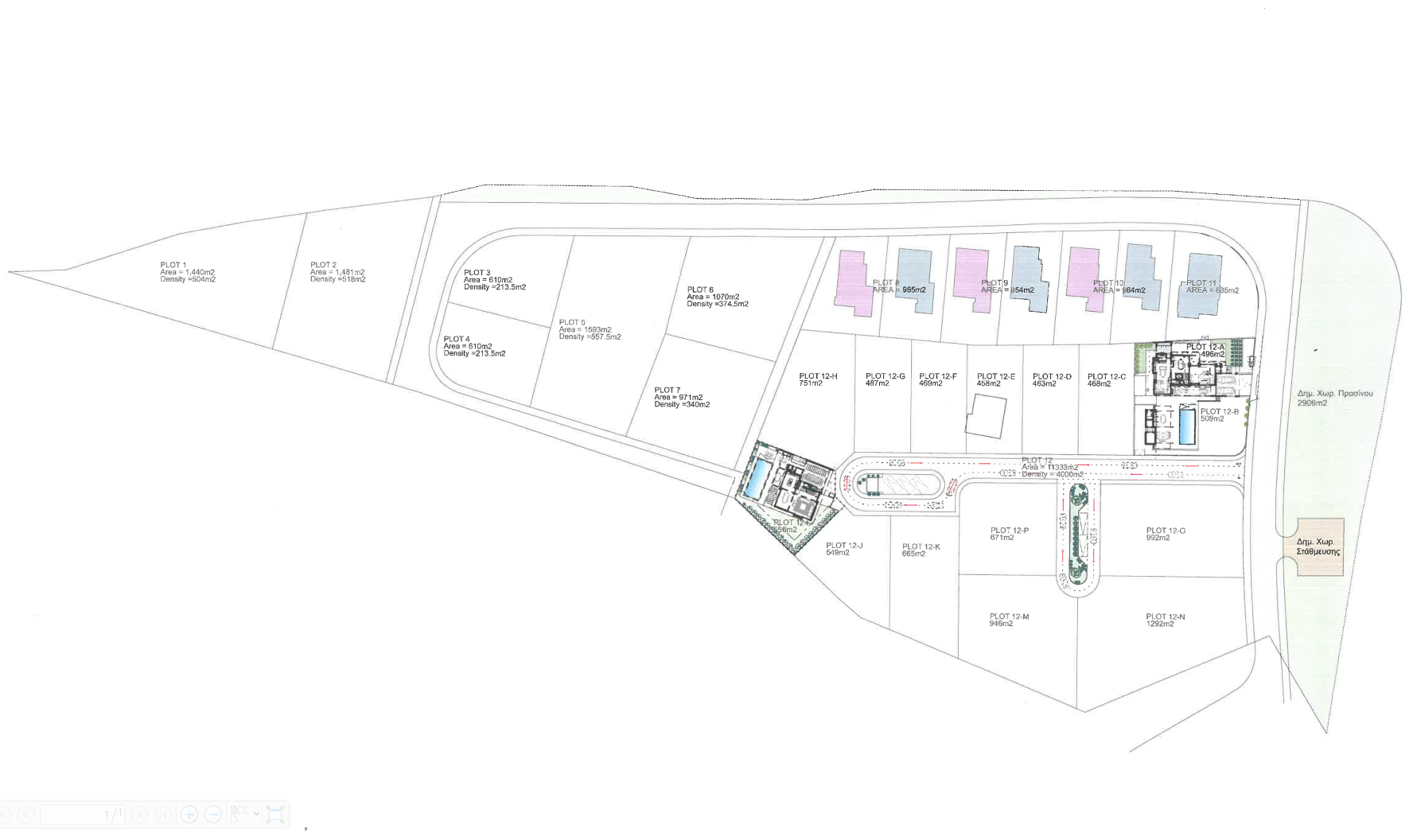 Land in Oroklini, Larnaka, Cyprus No. 47329