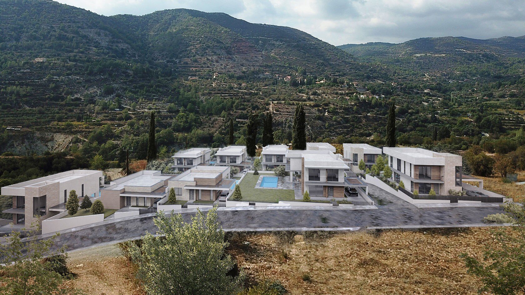 3 bedrooms Villa in Dhoros, Limassol, Cyprus No. 47749