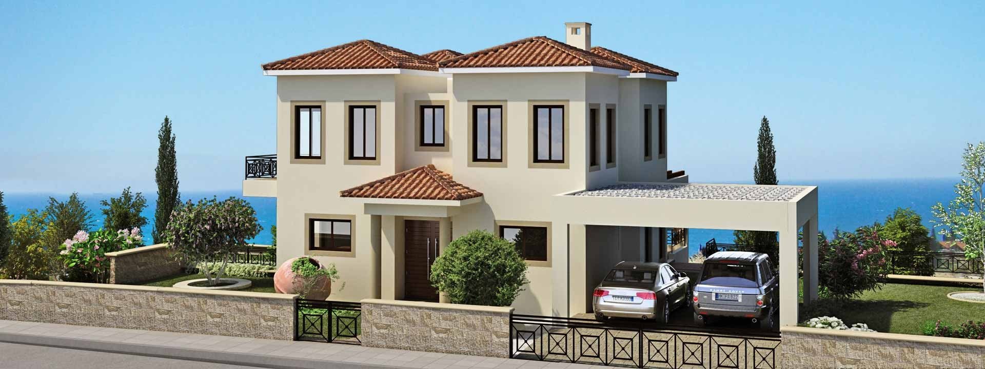 3 dormitorios Villa en Kouklia, Paphos, Chipre No. 54130