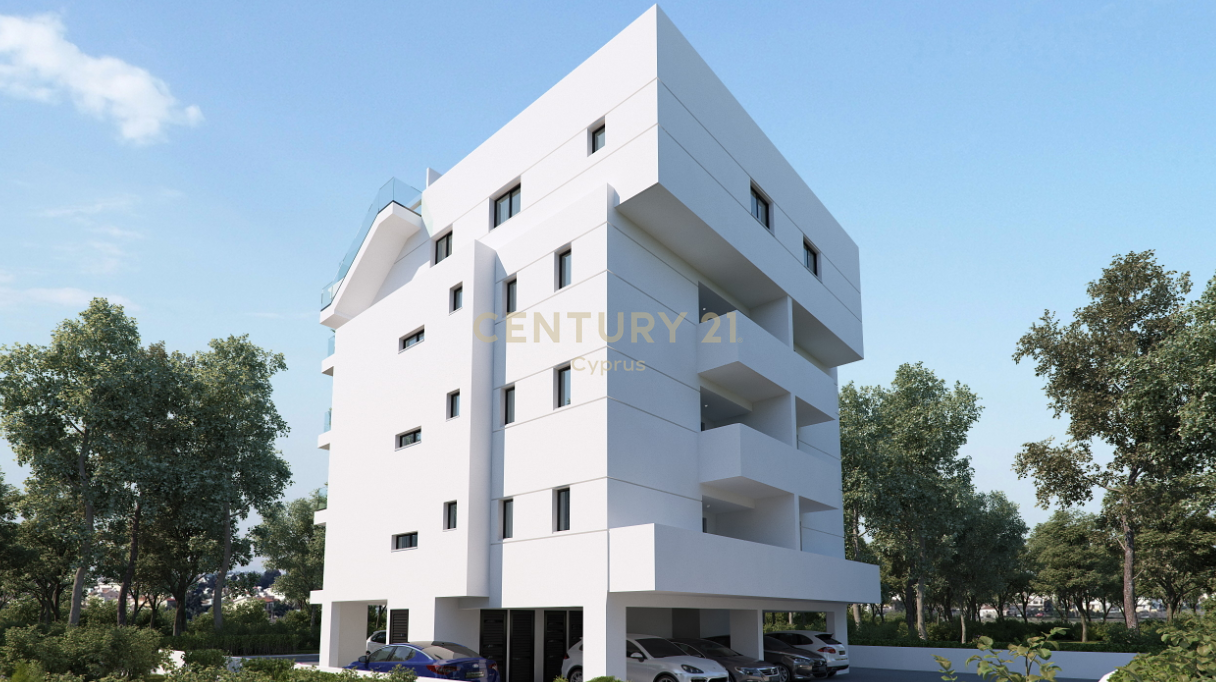Квартира с 2 спальнями в Ларнака, Кипр № 55400