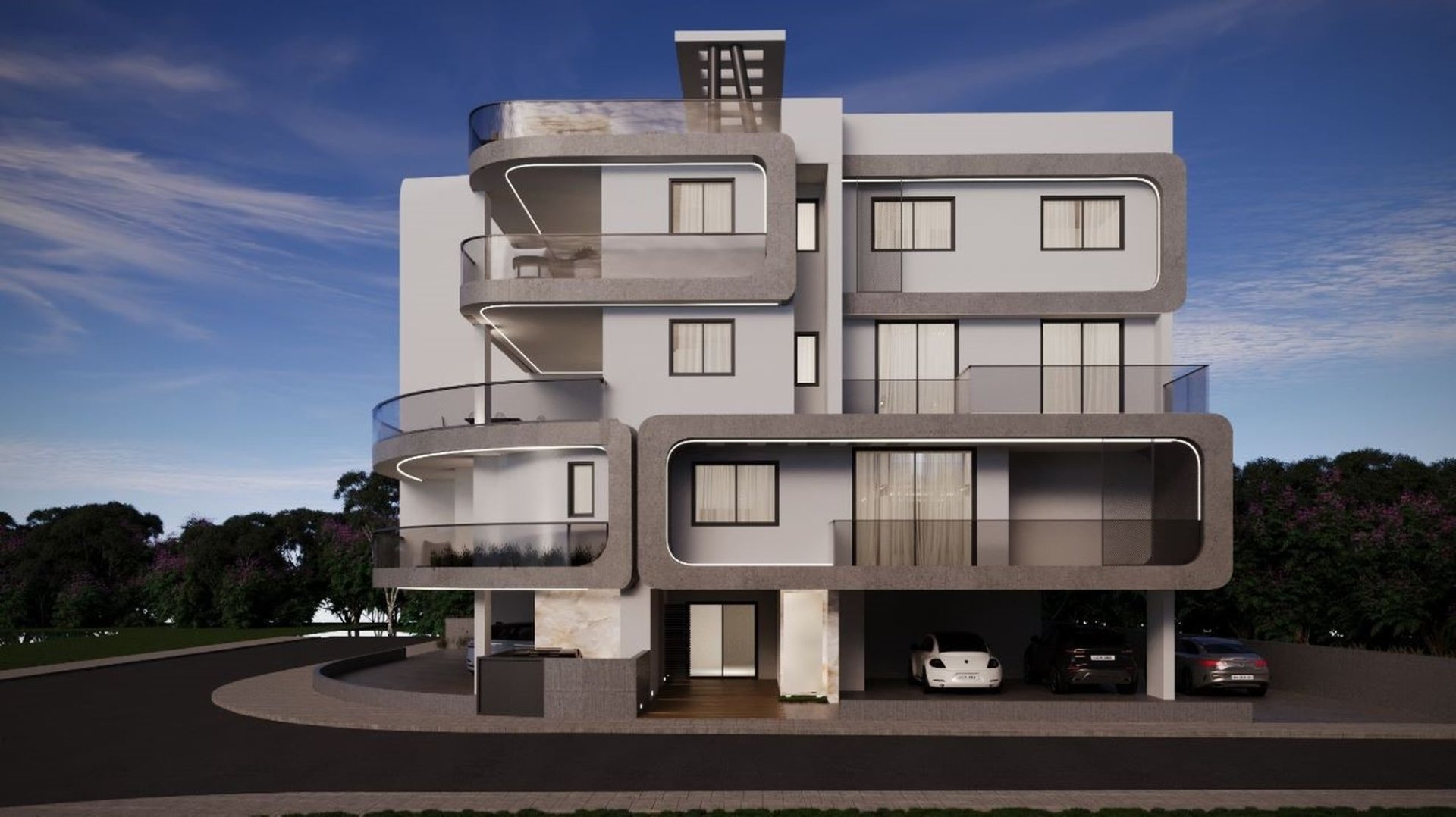 2 bedrooms Penthouse in Aradippou, Larnaka, Cyprus No. 44423