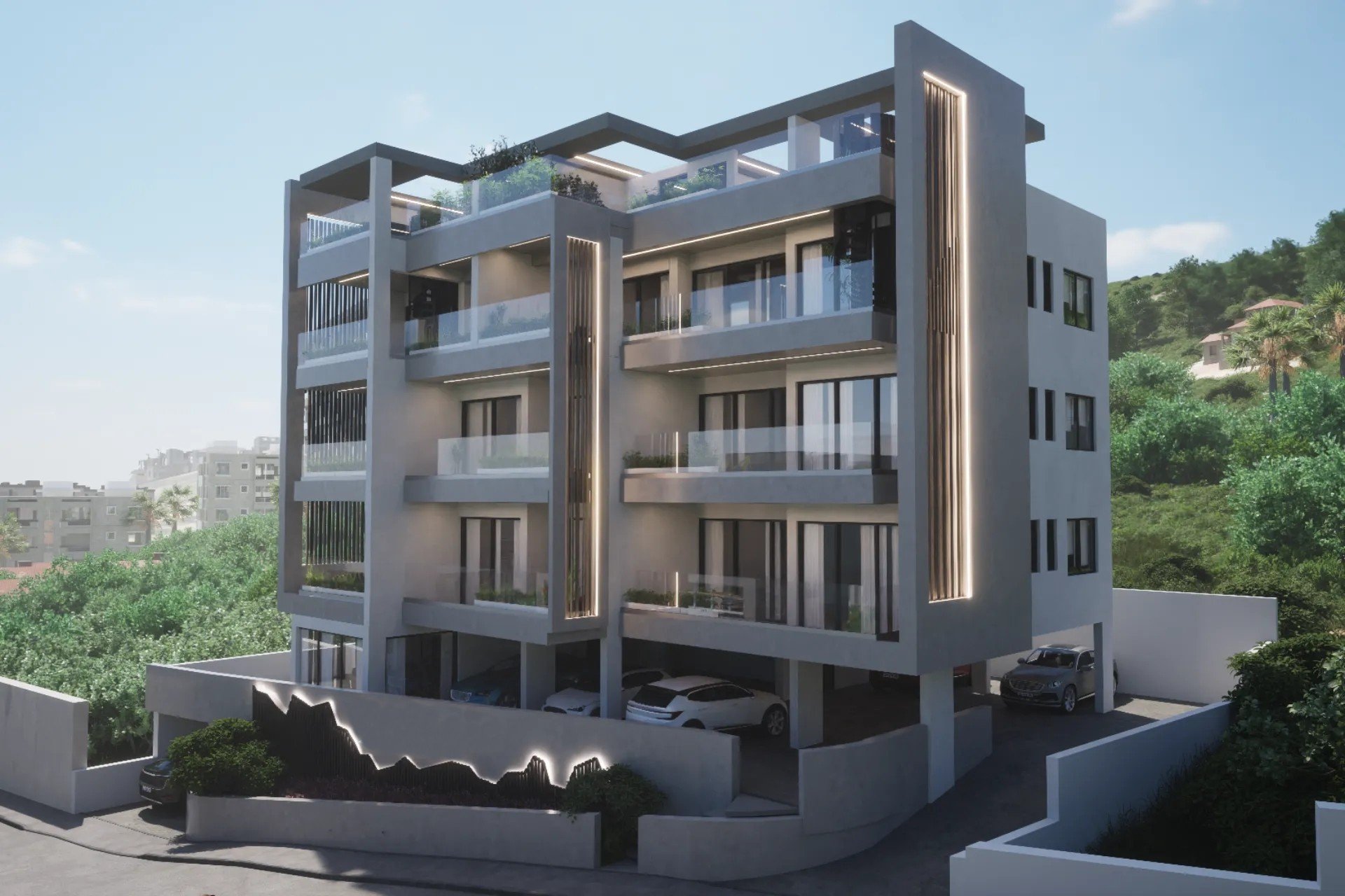 2 bedrooms Penthouse in Germasogeia, Limassol, Cyprus No. 49167