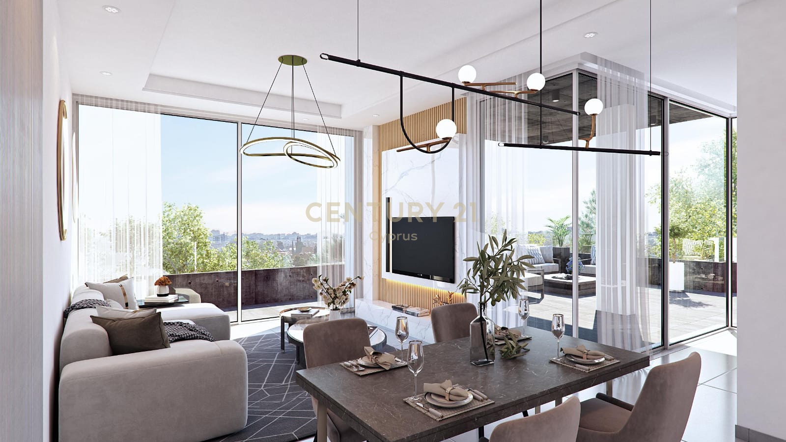 2 chambres Penthouse à Ypsonas, Limassol, Chypre No. 53979