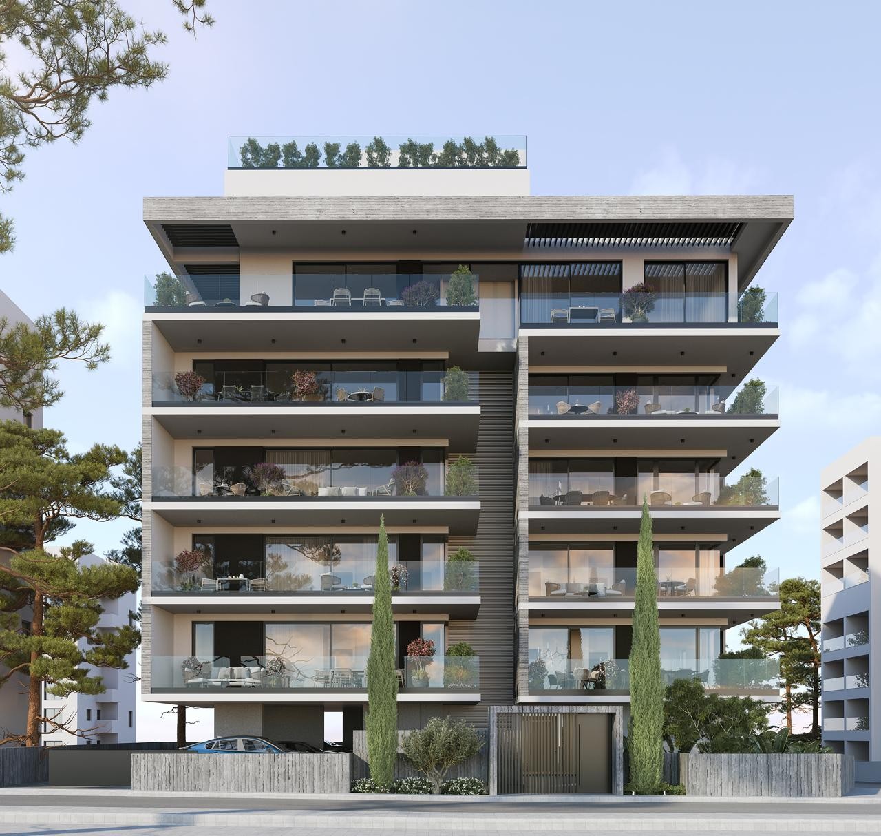 3 chambres Appartement à Limassol, Chypre No. 48581