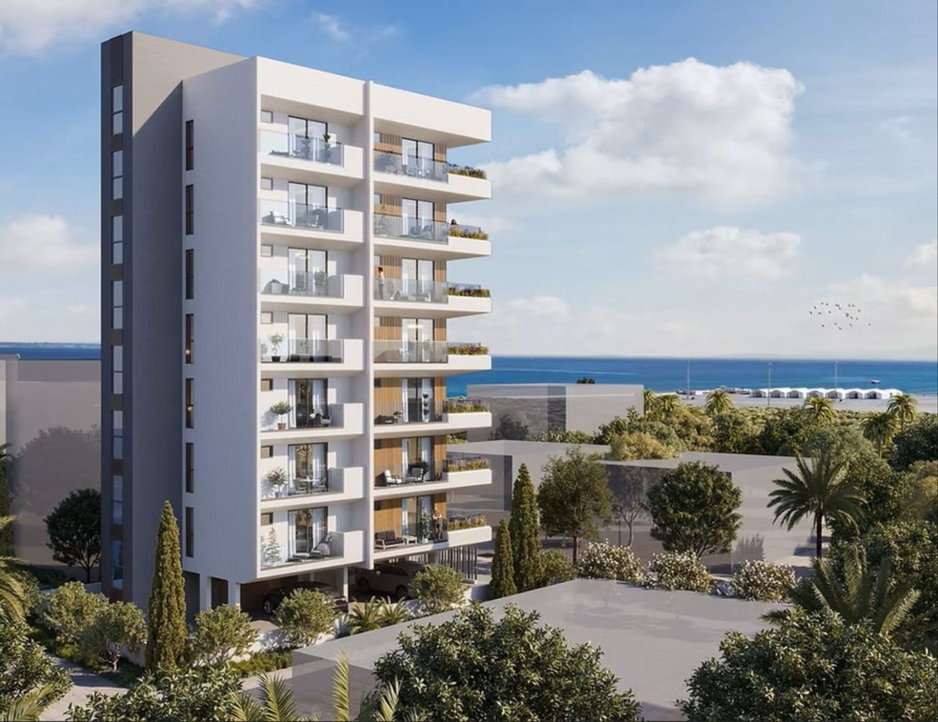2 dormitorios Apartamento en Larnaca, Larnaka, Chipre No. 42364