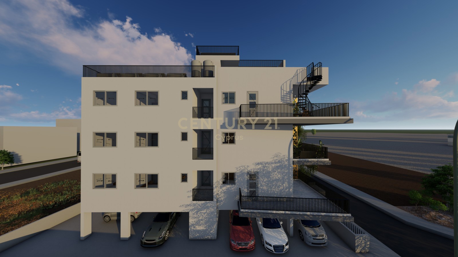 2 bedrooms Penthouse in Zakaki, Limassol, Cyprus No. 55944