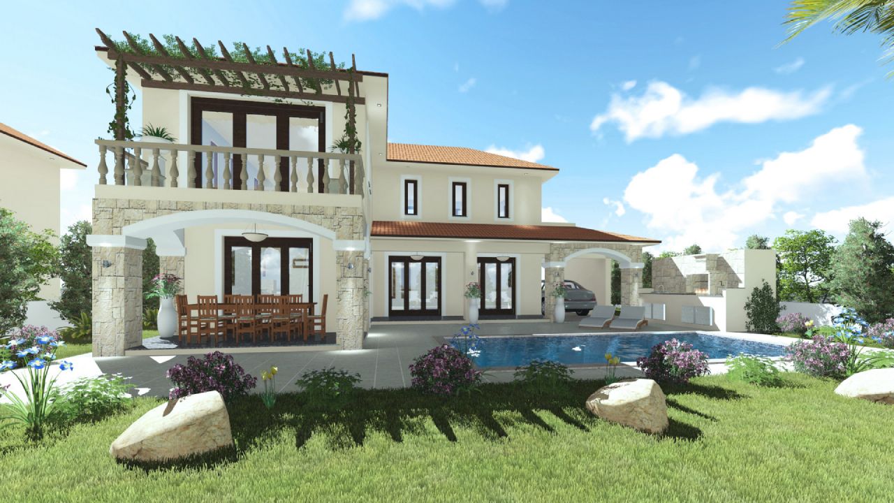 3 bedrooms Villa in Kalavasos, Larnaka, Cyprus No. 35648