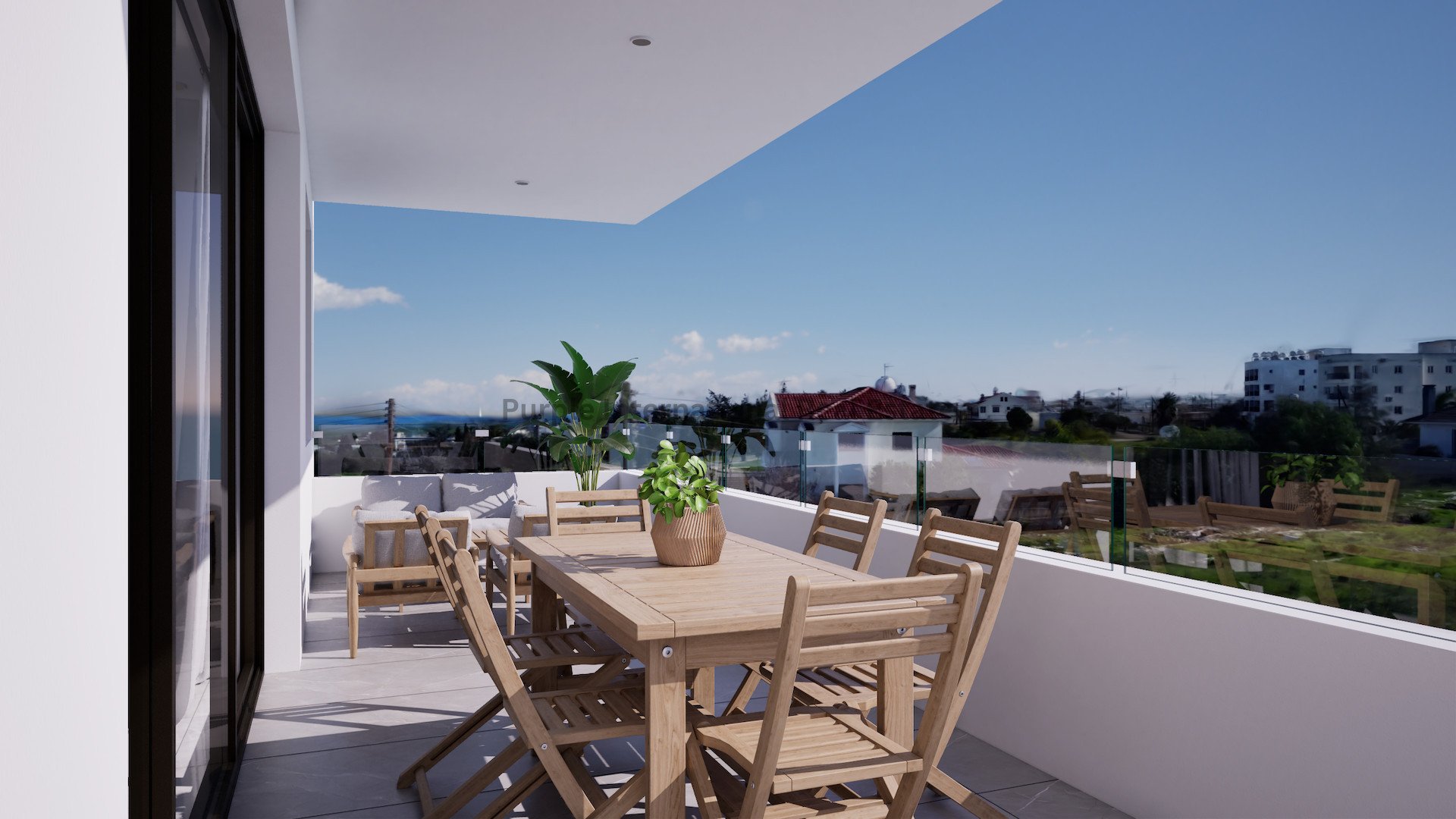 2 dormitorios Apartamento en Deryneia, Ammochostos, Chipre No. 39462
