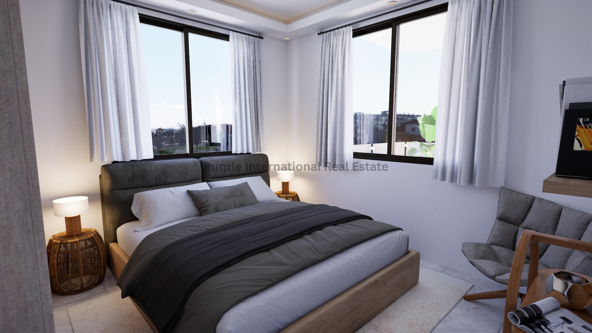 2 dormitorios Apartamento en Deryneia, Ammochostos, Chipre No. 39462