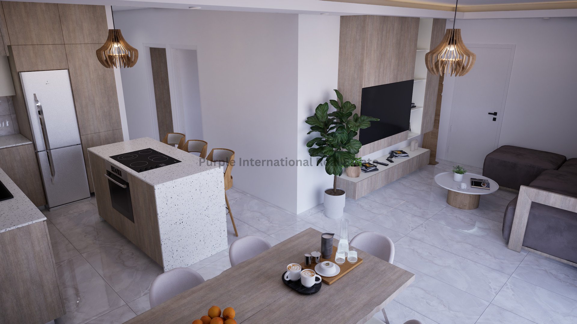 2 dormitorios Apartamento en Deryneia, Ammochostos, Chipre No. 39462
