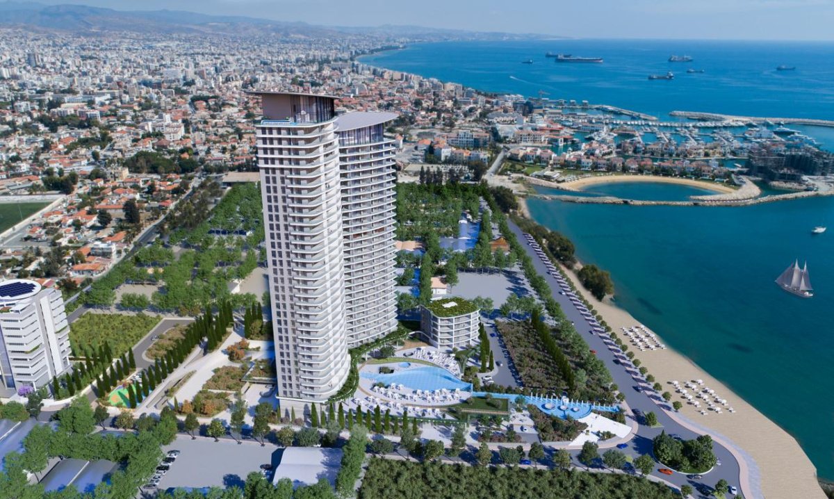 Квартира с 1 спальней в Лимассол, Лимасол, Кипр № 38501