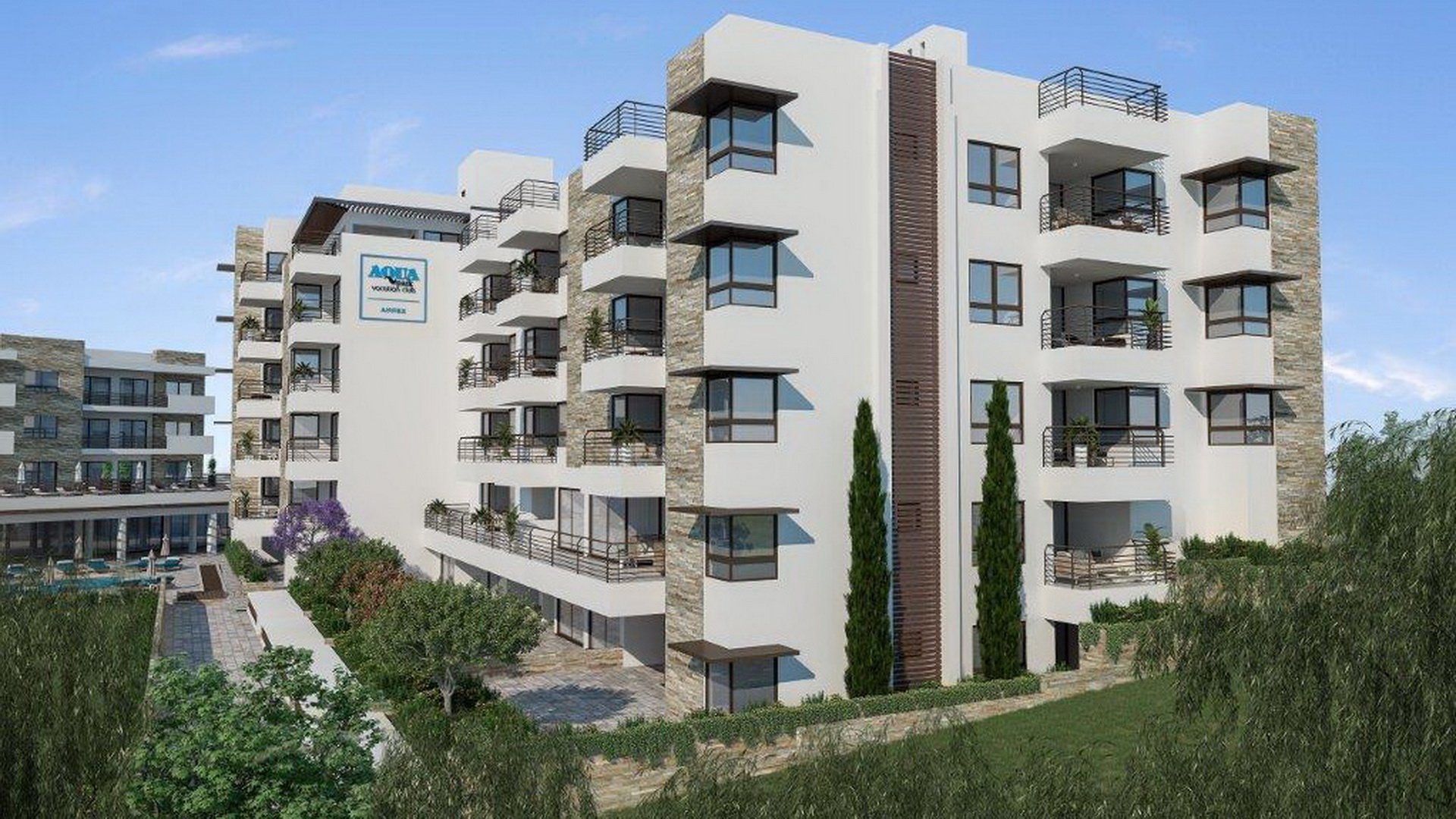 Aqua Park Vacation Club Annex in Mouttagiaka, Limassol, Cyprus No. 9276