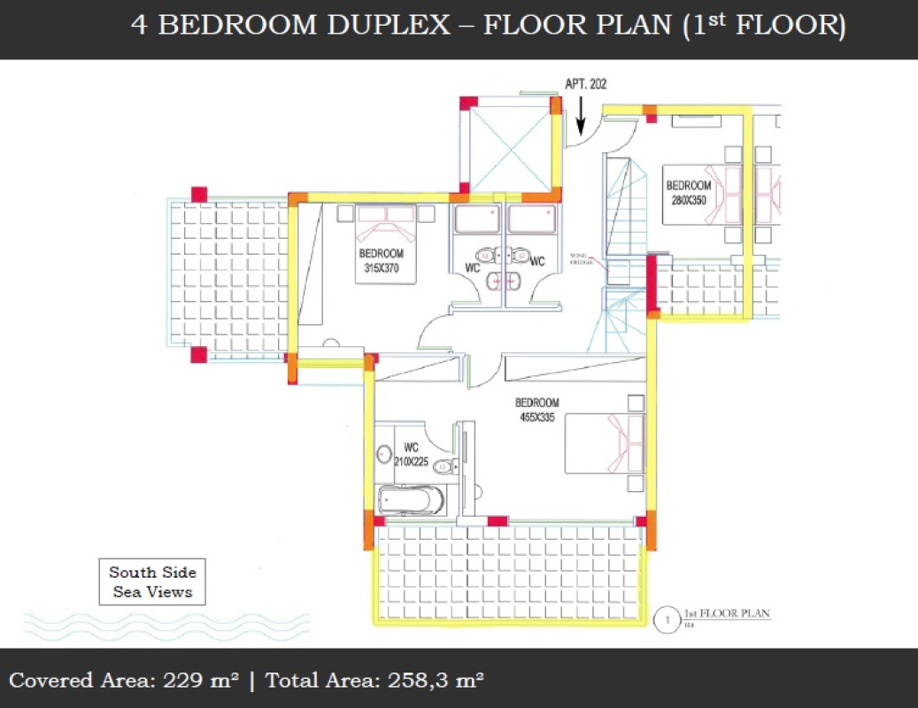 4 dormitorios Apartamento en Limassol, Chipre No. 38323