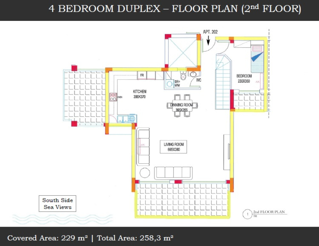 4 dormitorios Apartamento en Limassol, Chipre No. 38323