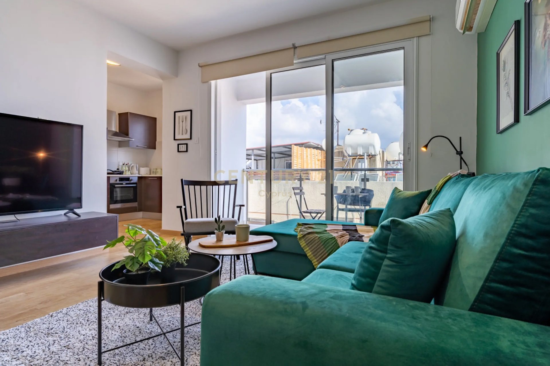 1 dormitorio Apartamento en Larnaca, Larnaka, Chipre No. 57237