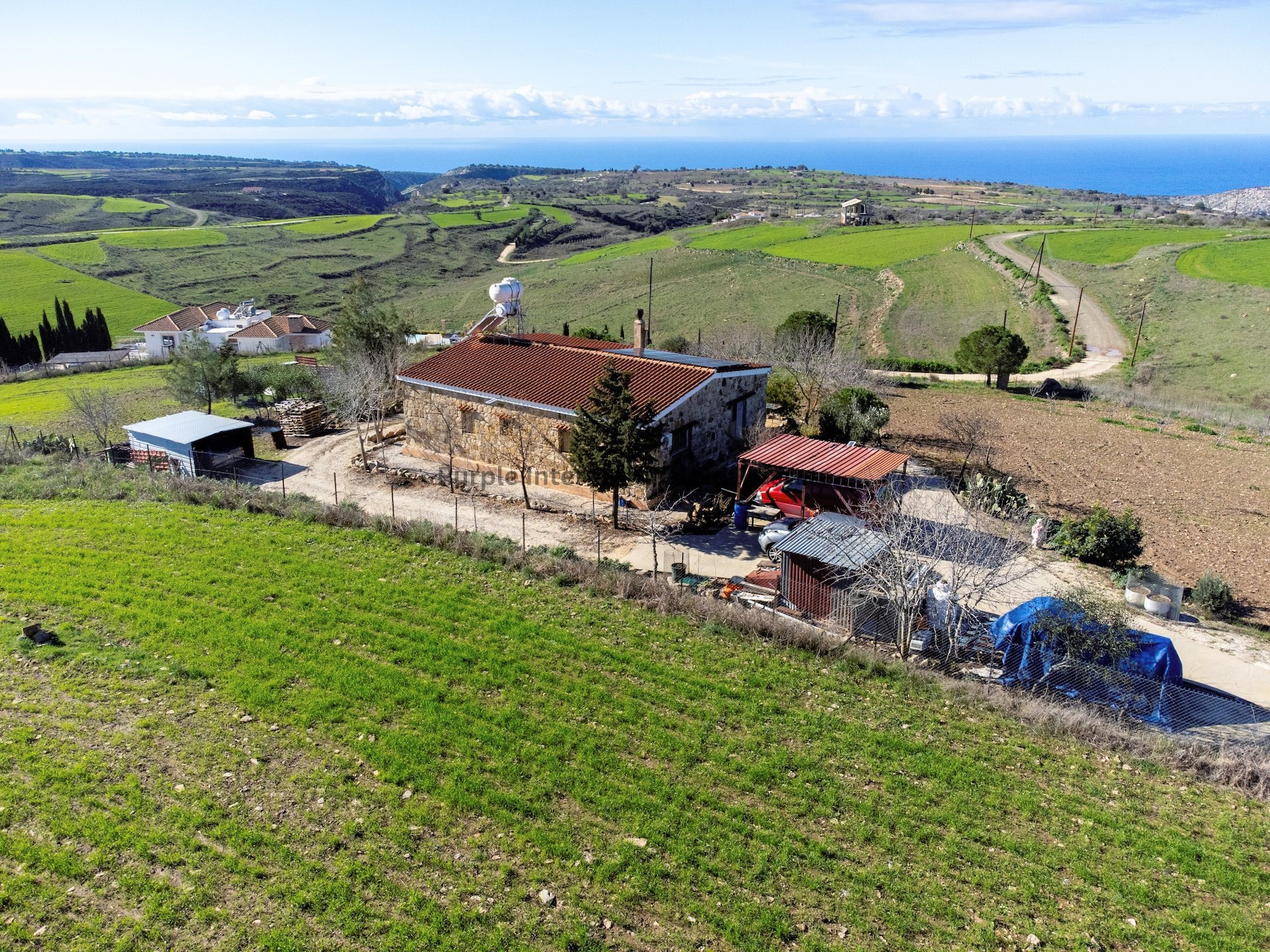 2 dormitorios Villa en Pano Arodes, Paphos, Chipre No. 24672