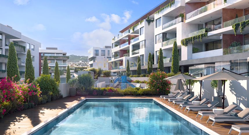 2 chambres Appartement à Germasogeia, Limassol, Chypre No. 55315