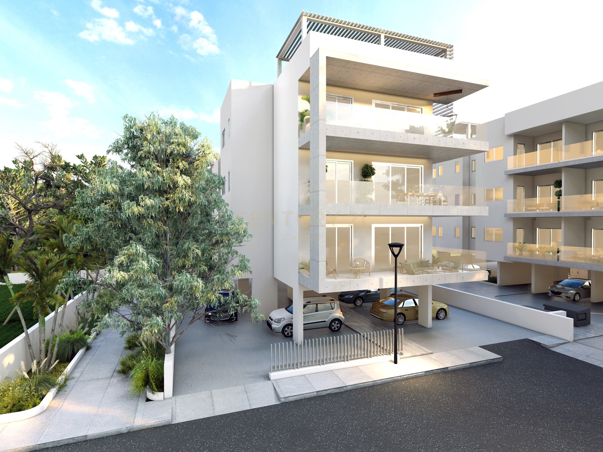 3 bedrooms Penthouse in Aradippou, Larnaka, Cyprus No. 53834