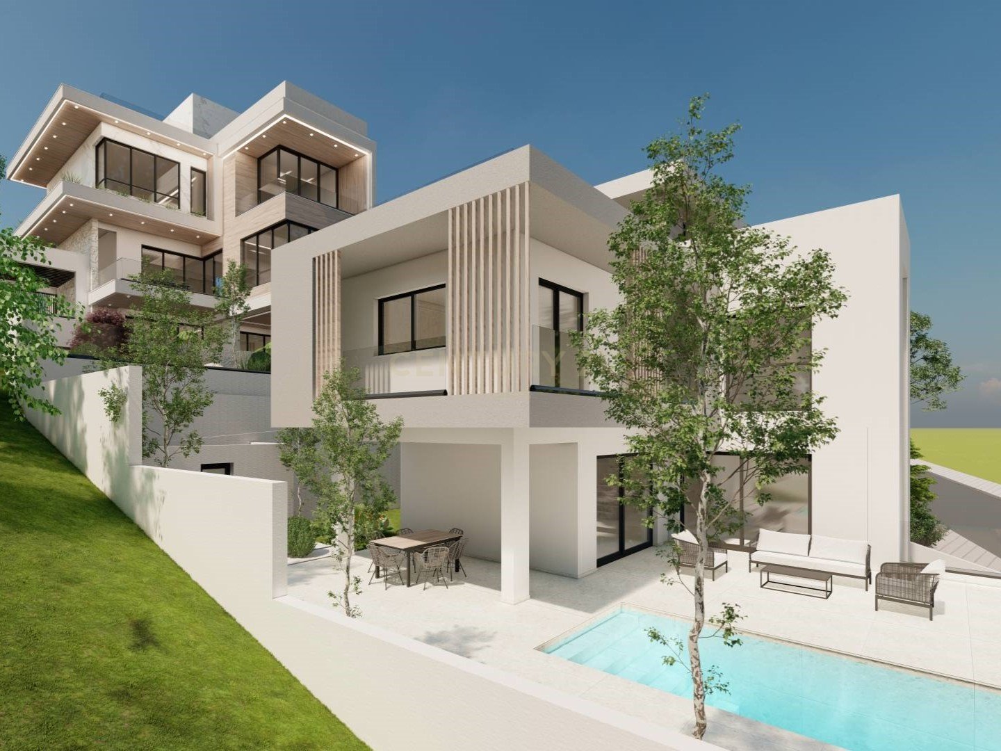 4 bedrooms Villa in Agios Athanasios, Limassol, Cyprus No. 33173
