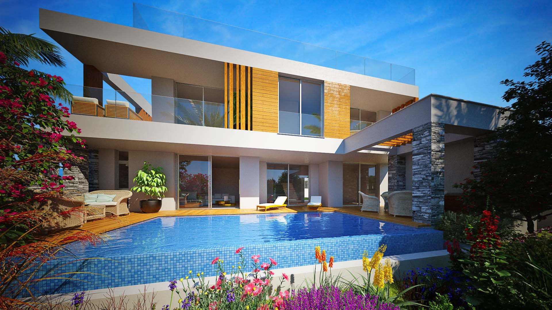 5 bedrooms Villa in Azalea Villas Paphos, Cyprus No. 5184