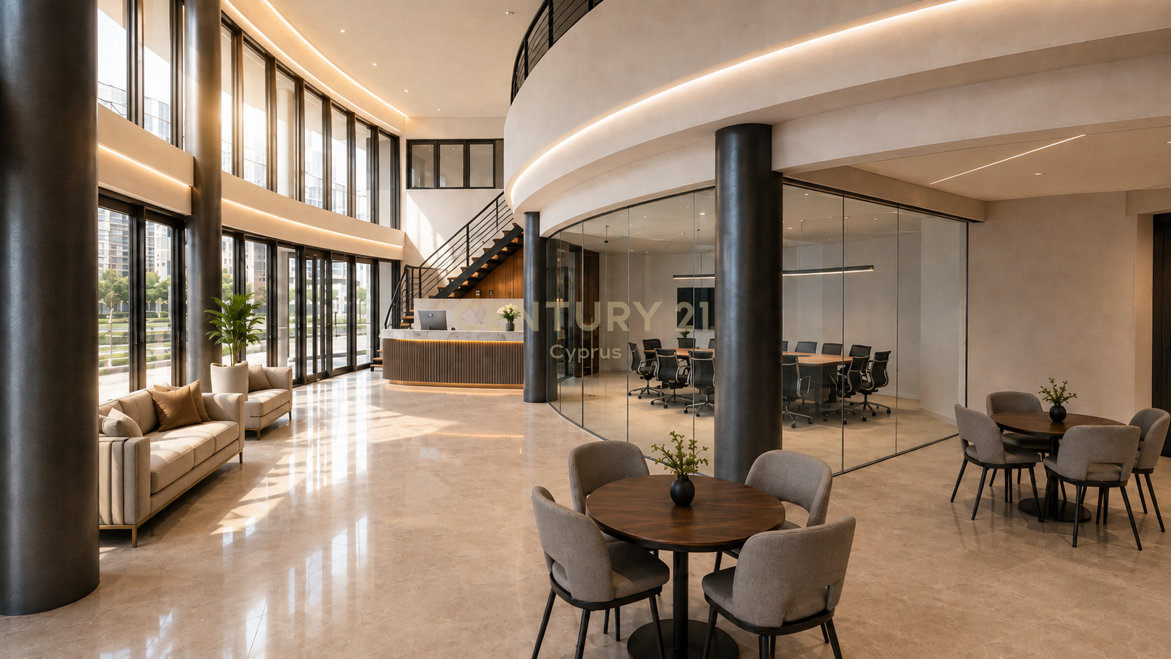 211m2 Oficina en Mesa Geitonia, Limassol, Chipre No. 57530