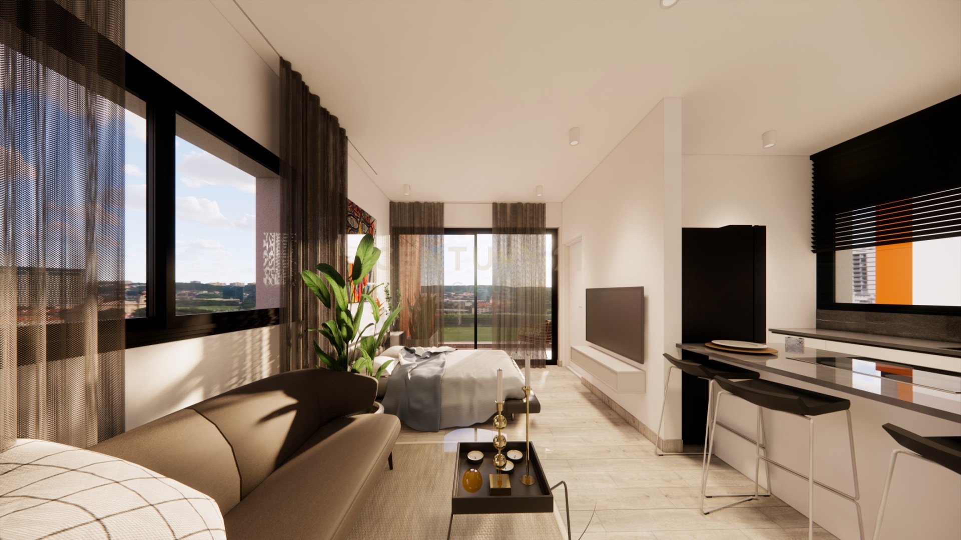 48.7m2 Apartment in Lakatamia, Nicosia, Cyprus No. 56646