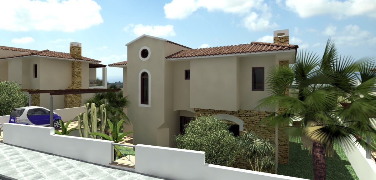3 habitaciones Villa en Paphos, Chipre No. 38014
