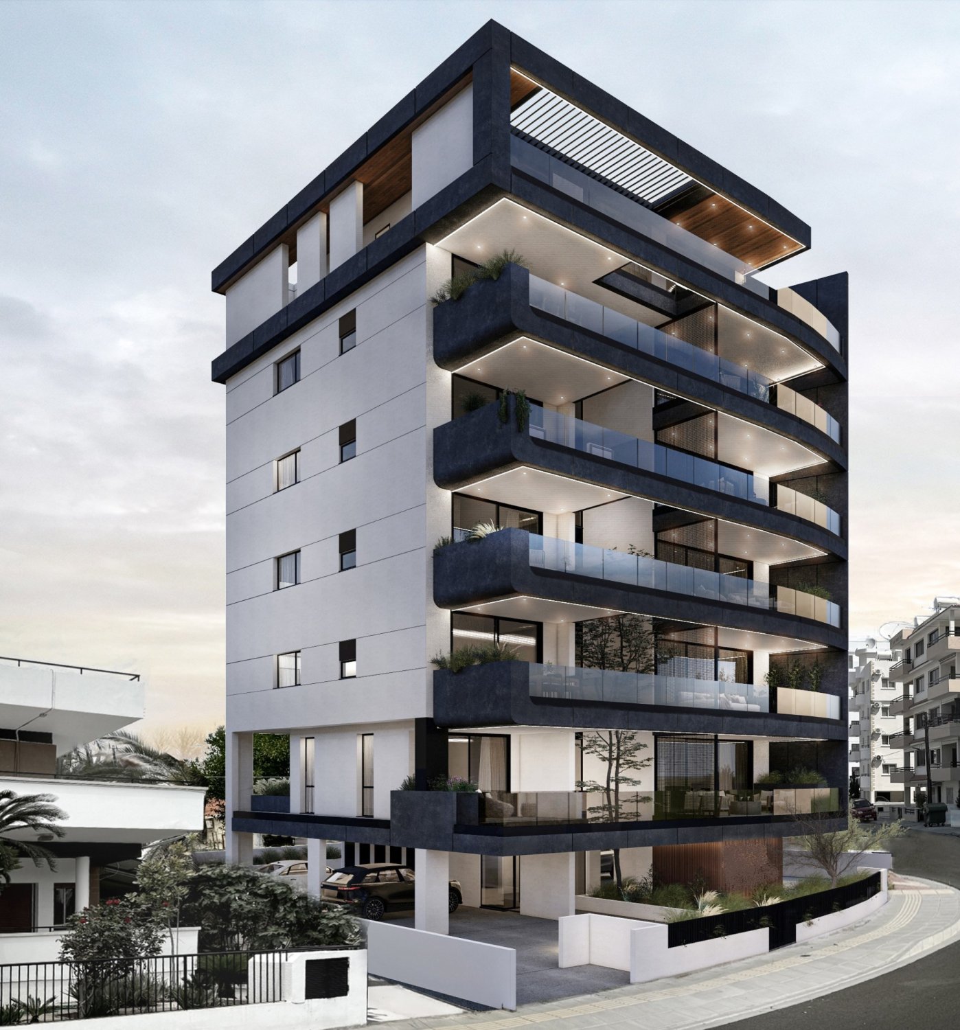 2 chambres Appartement à Larnaca, Larnaka, Chypre No. 47603